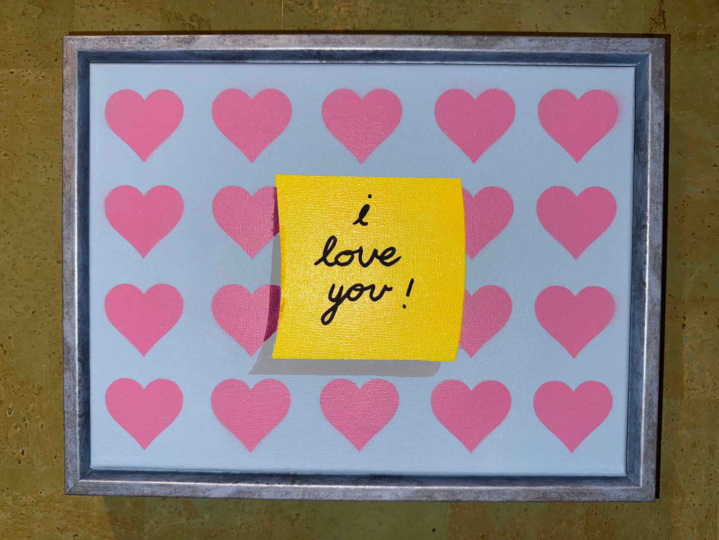 Sticky Note : I Heart Hearts