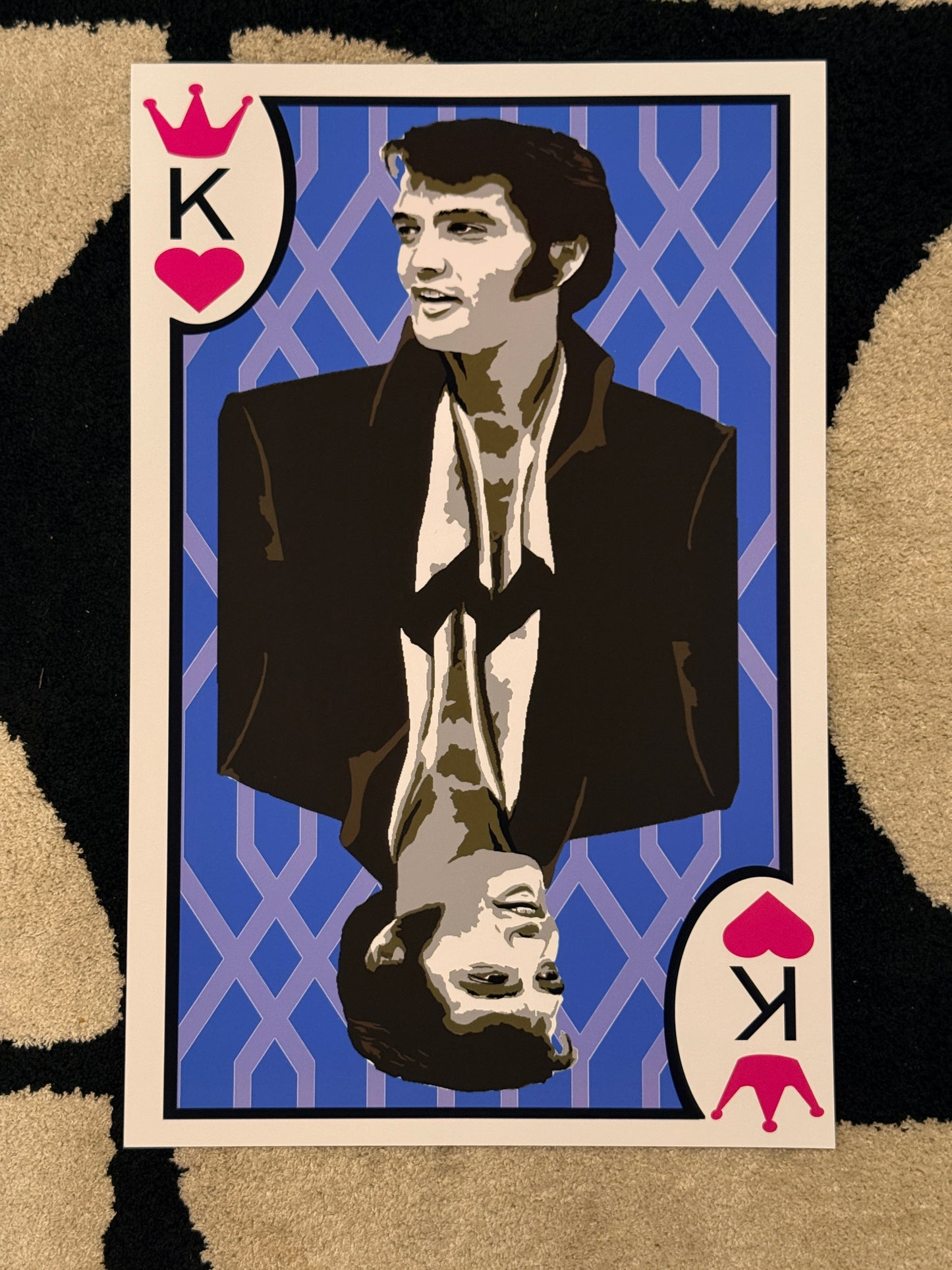 King of Hearts (v2) Print