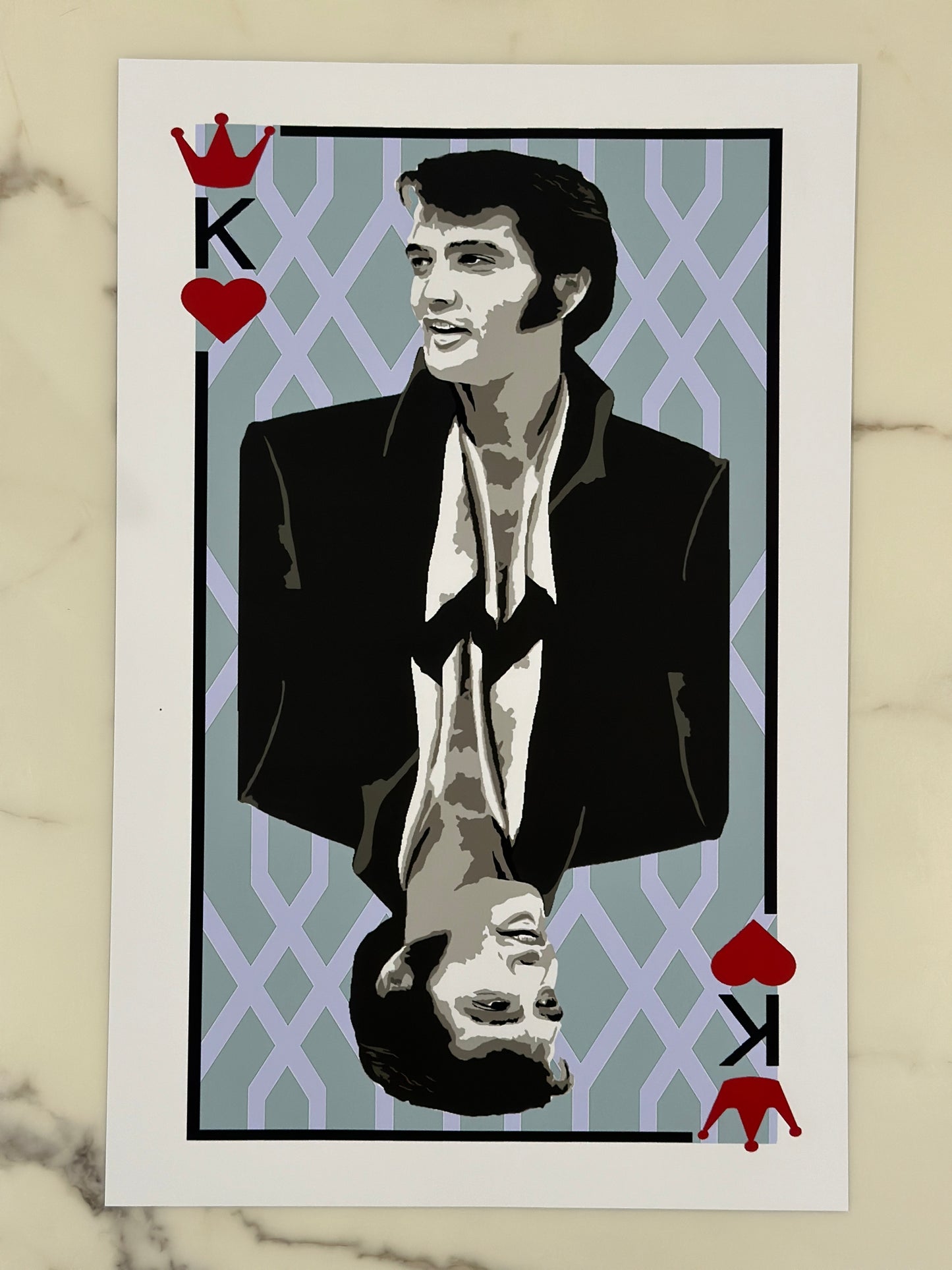 The King of Hearts (print)