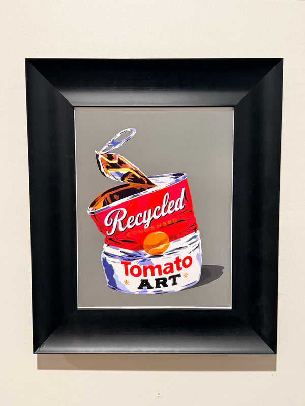 Recycled Tomato Art Print