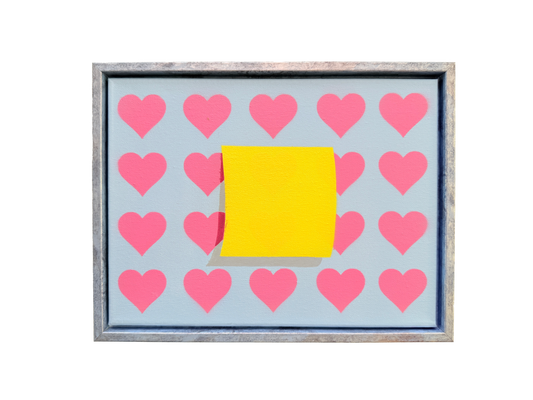 Sticky Note : I Heart Hearts