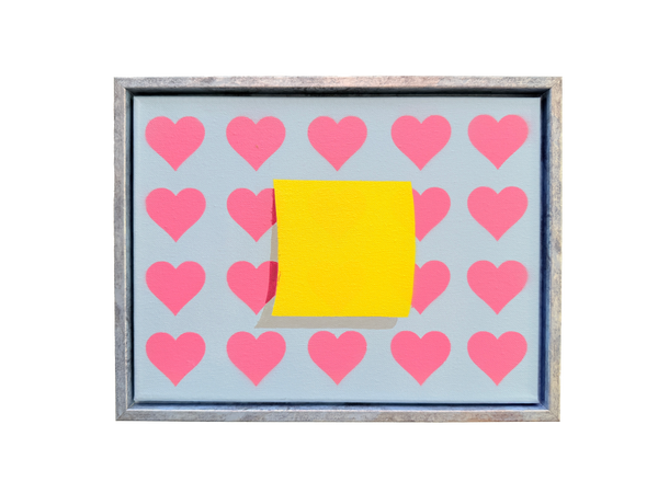 Sticky Note : I Heart Hearts