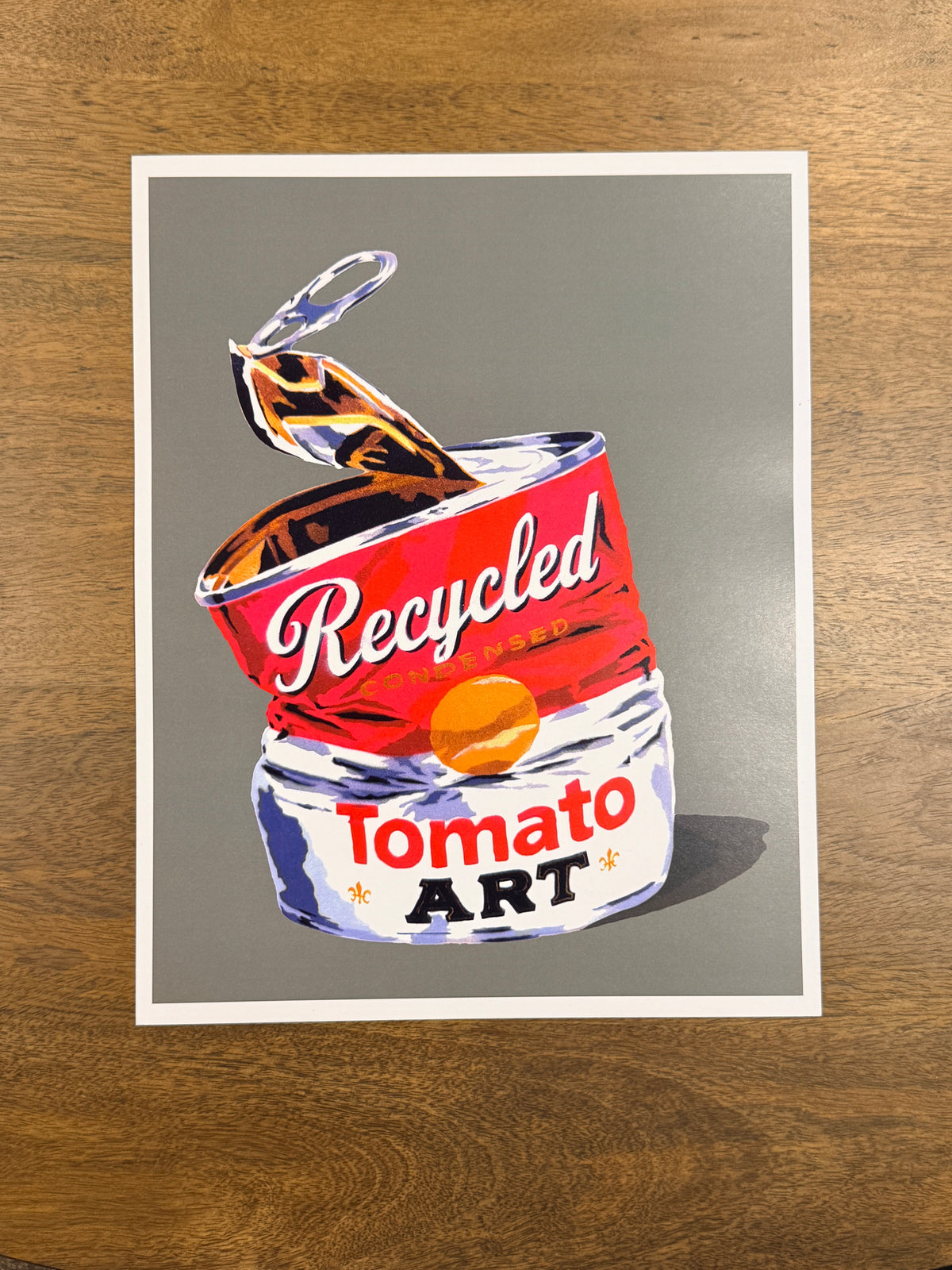 Recycled Tomato Art Print