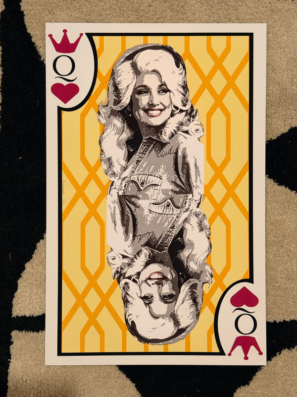 Queen of Hearts (v2) print