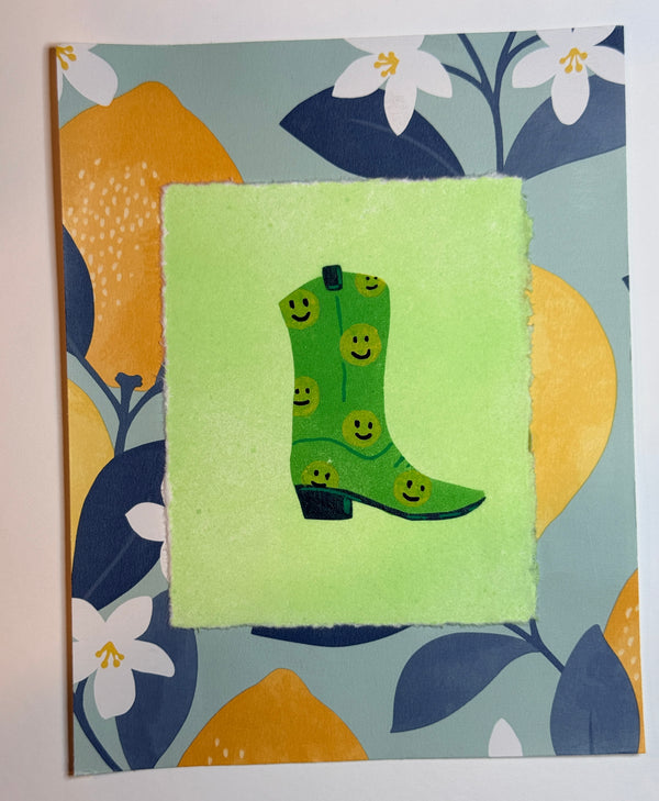 Cowboy Boot (smiley)